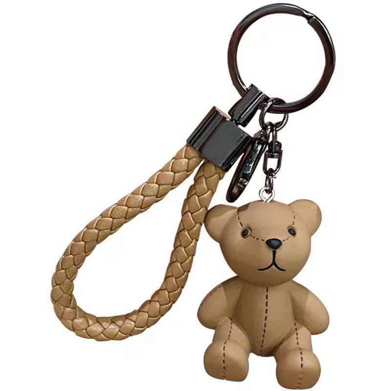 Wholesale Resin puppet bear keychain accessories
