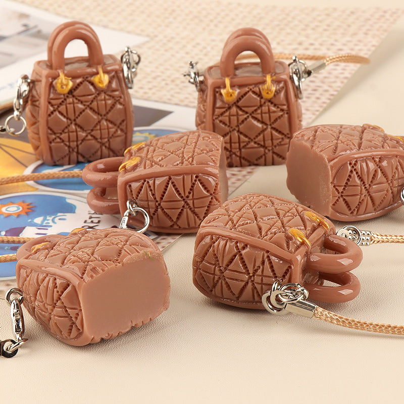 Wholesale Cute cartoon mini backpack keychain pendant doll accessories