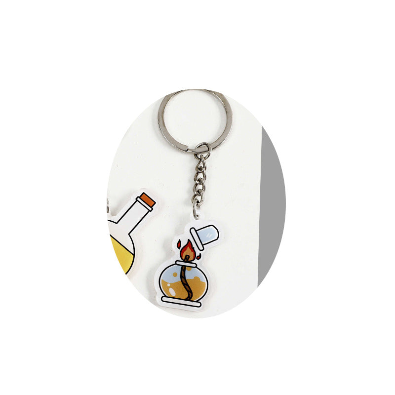 Wholesale chemical element acrylic keychains