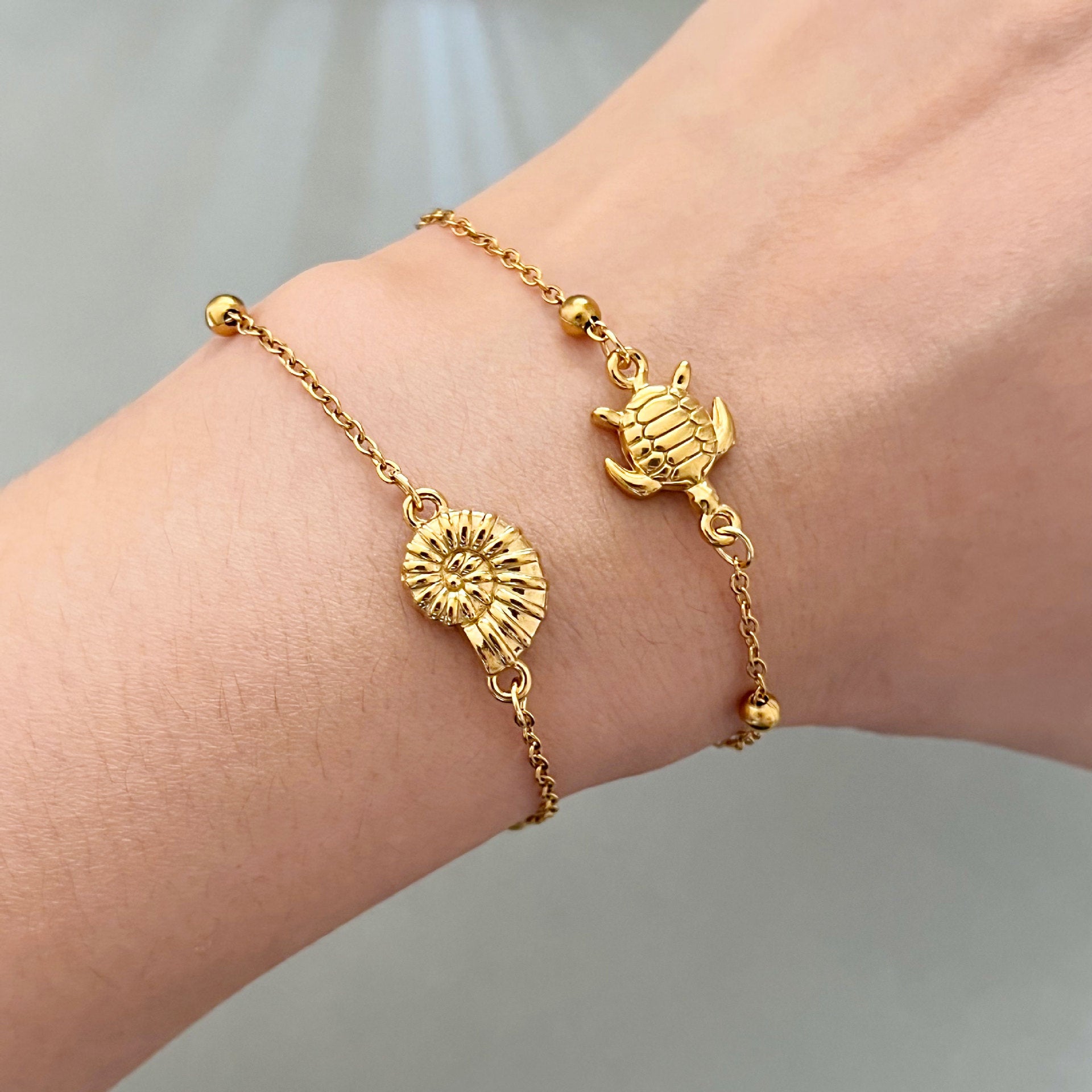 Wholesale ocean seashell bracelet