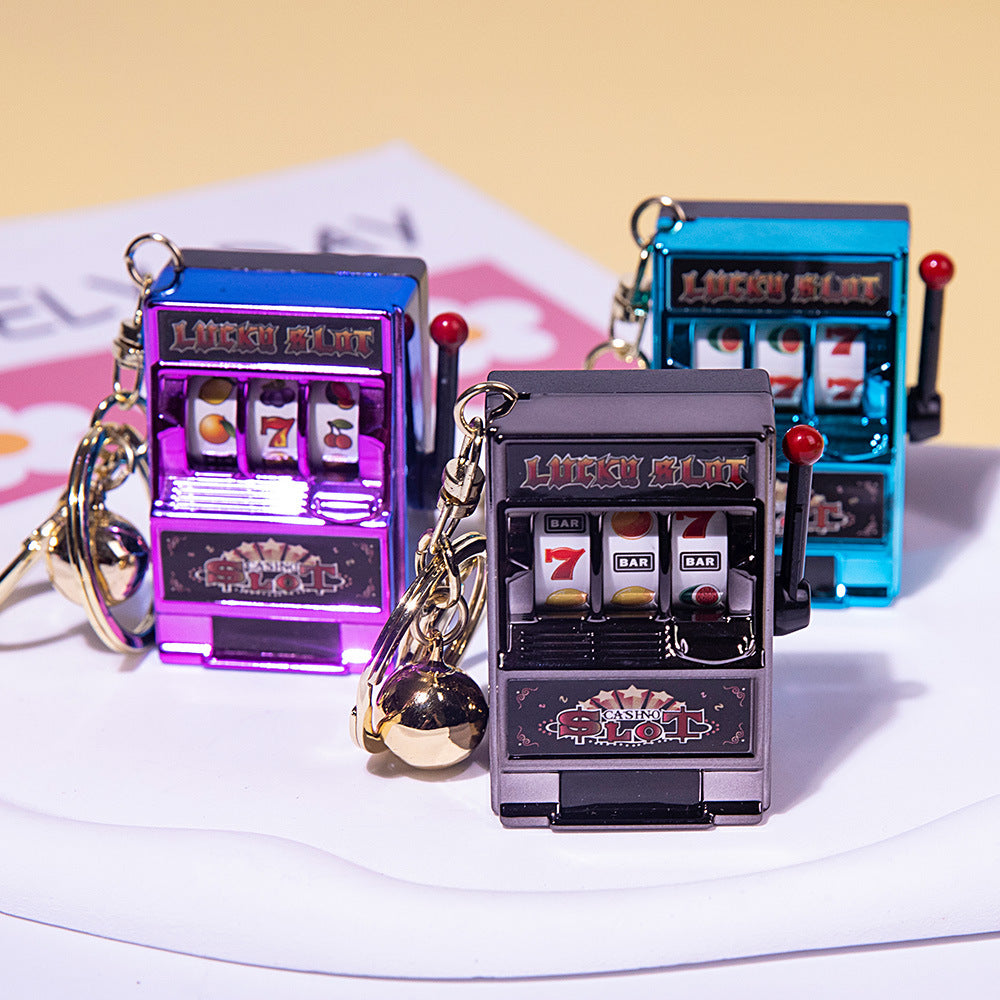 Wholesale Creative Lottery Machine Game Keychains ACC-KC-Lans003