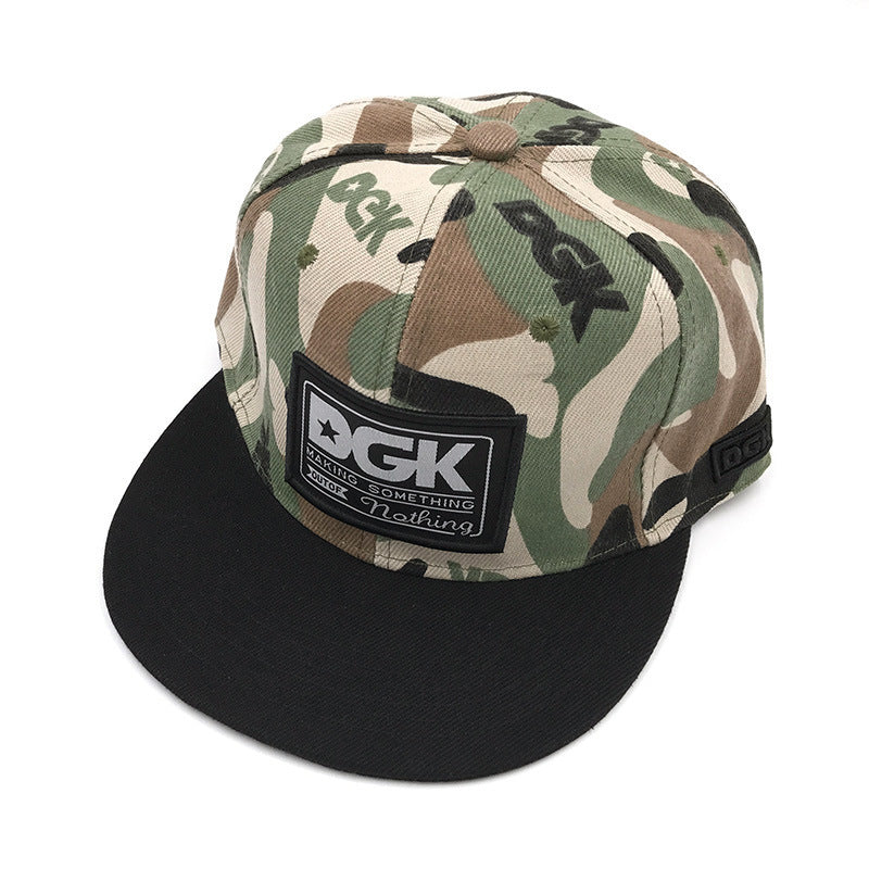 Wholesale Camouflage Street Dance Skateboard Hip Hop Sun Hat Baseball Cap ACC-HT-Huiyu003