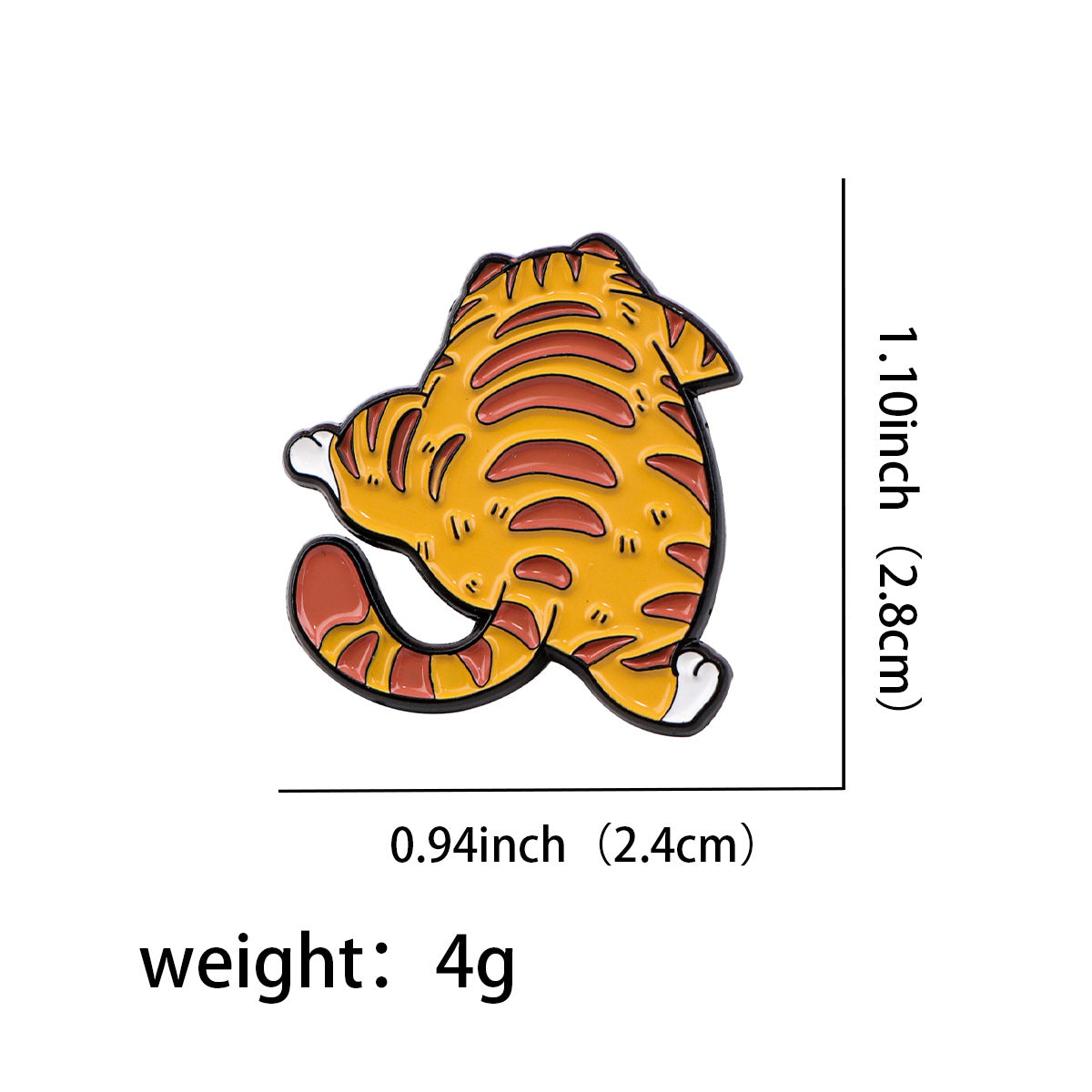 Wholesale Alloy cat back animal brooch