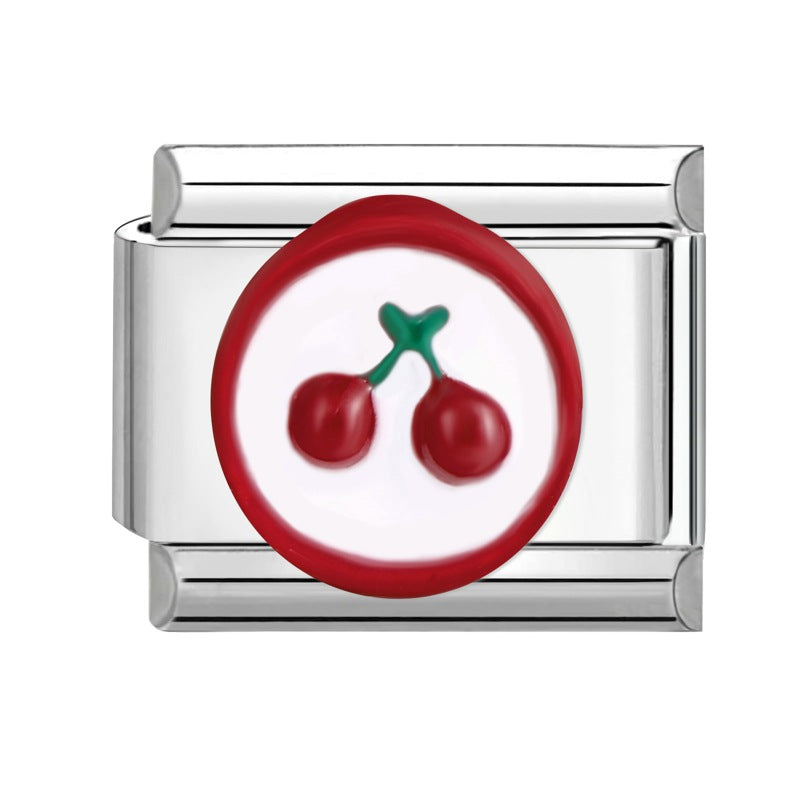 Wholesale Italian Charm Bracelet 9mm DIY Splicing Cute Creative Stainless Steel Composable Bracelet