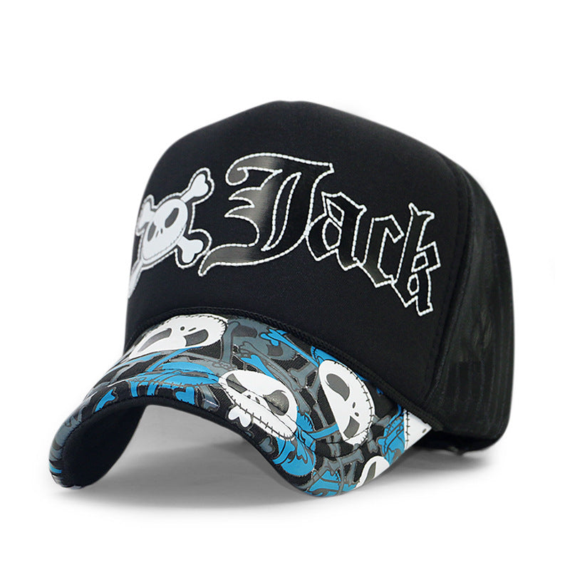Wholesale Fashion Letter Printed Embroidery Mesh Cap Baseball Cap ACC-HT-TNS001