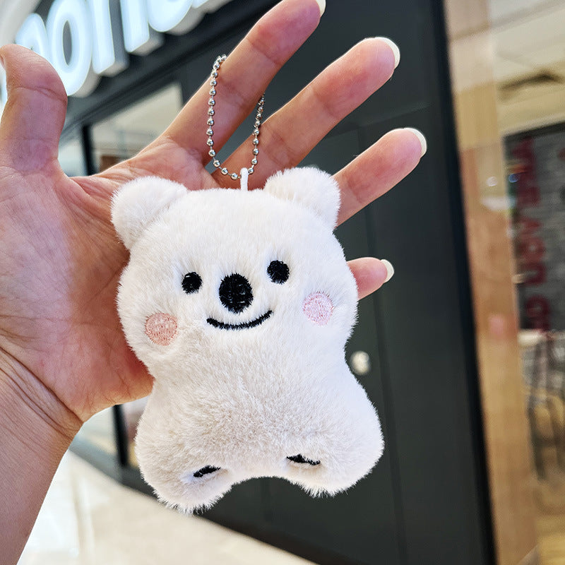 Wholesale Cute Capybara Star Cartoon Pendant Plush Keychain