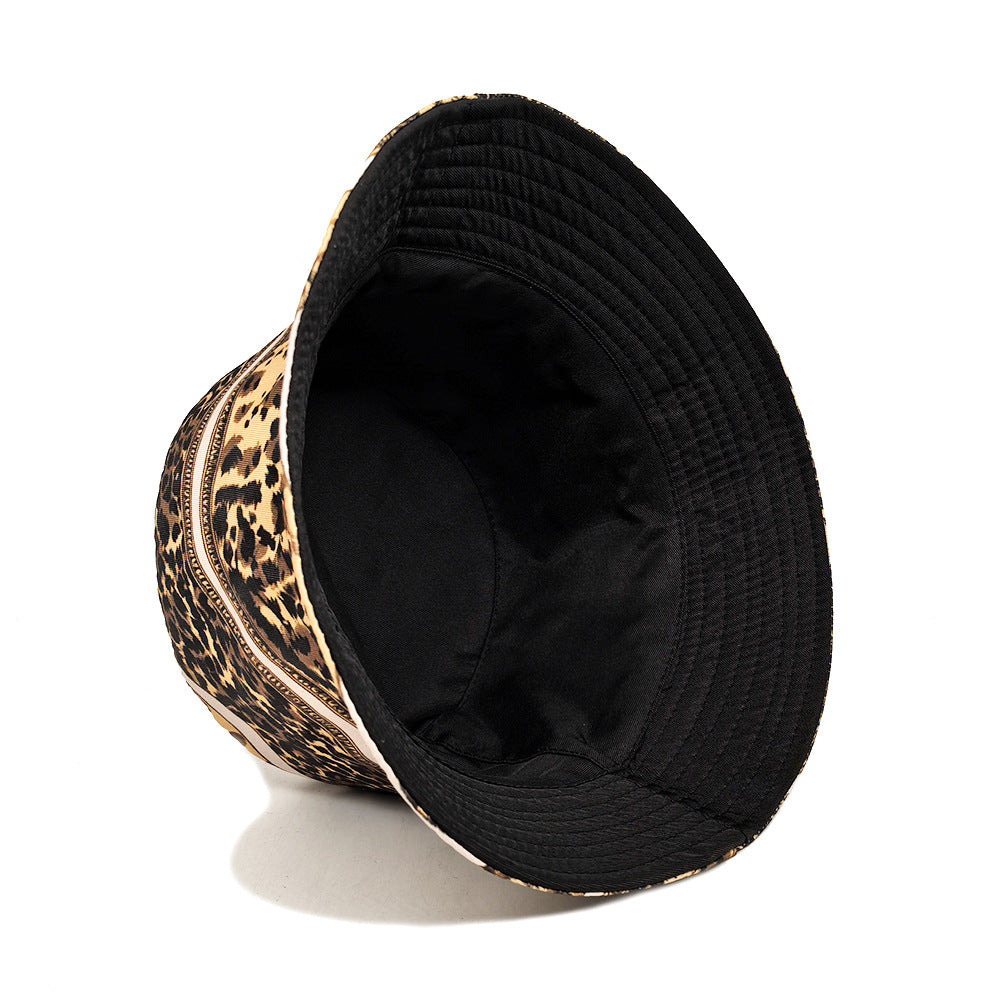 Wholesale Leopard Print Fisherman Hat Bucket Hat