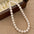 Wholesale  pearl necklace jewelry  light luxury light luxury niche design necklace
