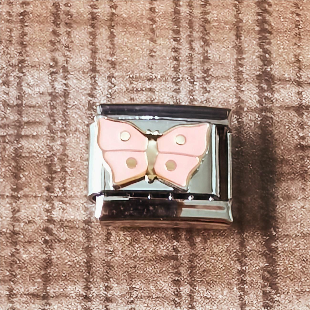 Wholesale 2pcs Italian Charm Bracelet 9mm DIY Spliced Removable Stainless Steel Pastoral Composable Bracelet ACC-BT-XY013