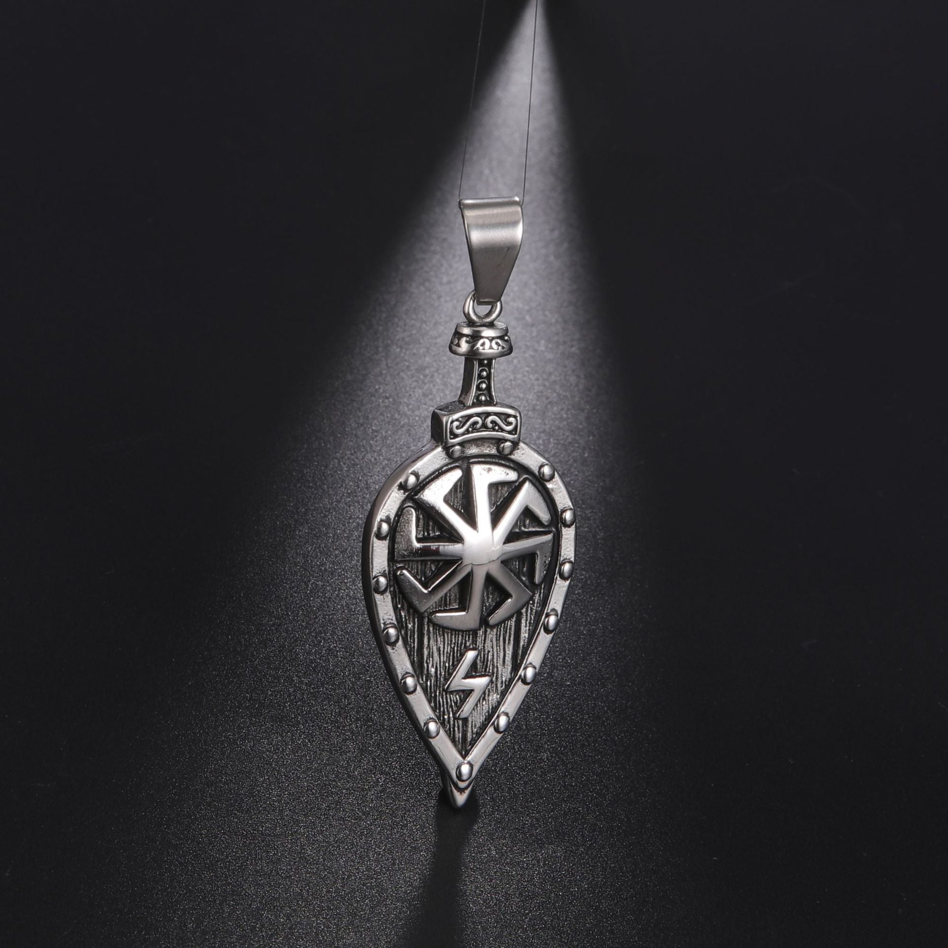 Wholesale  Sun Star Moon stainless steel pendant creative  necklace