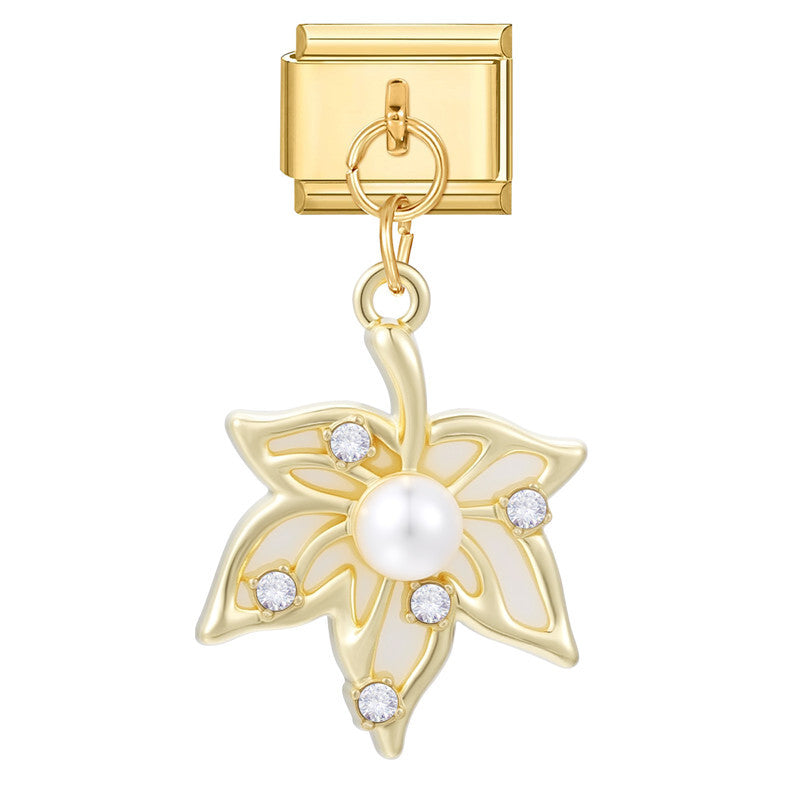 Wholesale Italian Charm Bracelet 9mm DIY Splicing Creative Pendant Stainless Steel Composable Bracelet