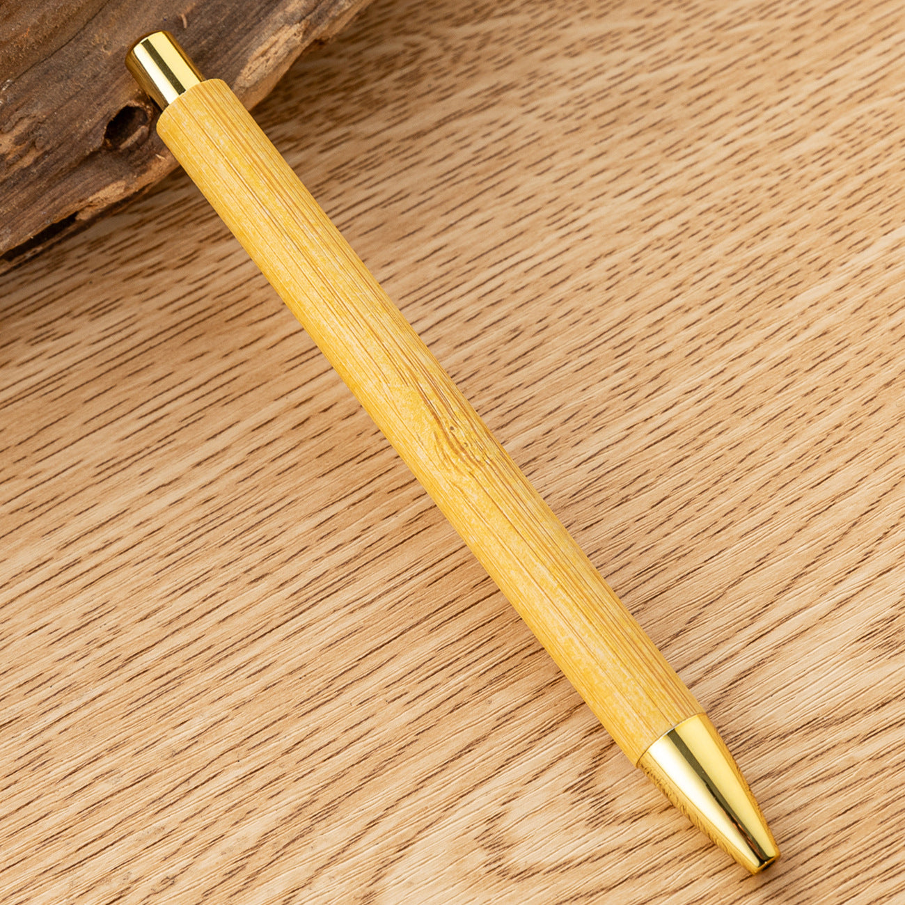 Wholesale Back to School  Multicolor bamboo ballpoint pen