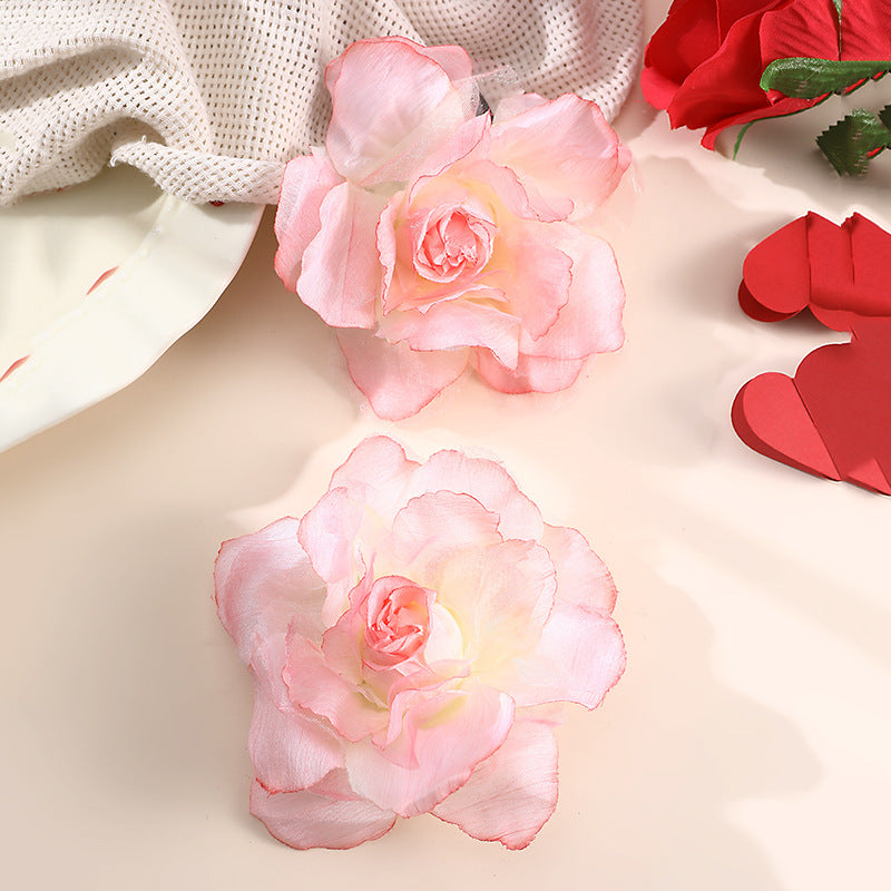 Wholesale Flower Valentine's Day Hair Ties