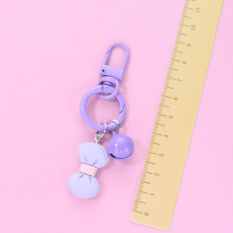 Wholesale Resin Candy Colored Bow Keychain ACC-KC-HuiMei005