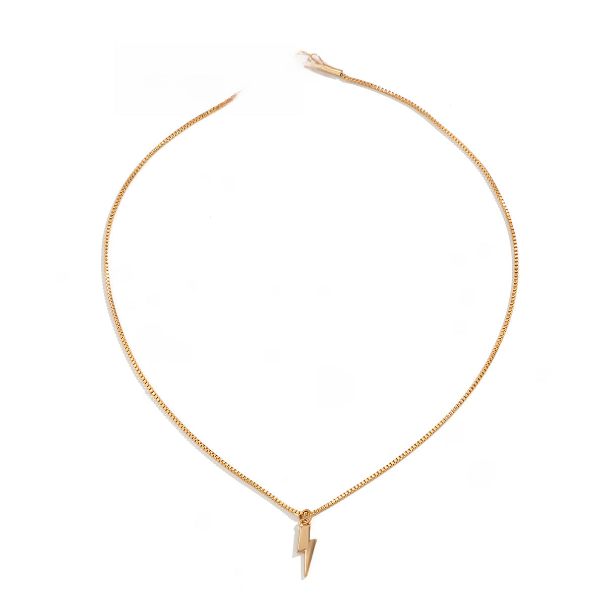 Wholesale men's box Chain Lightning Necklace