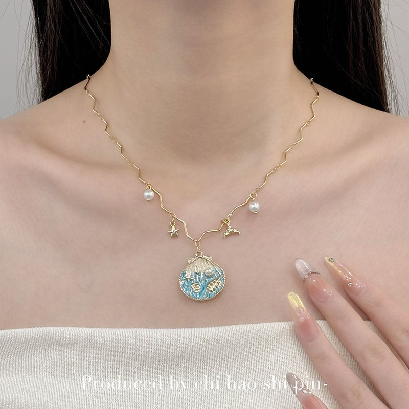 Wholesale retro beaded layered necklace