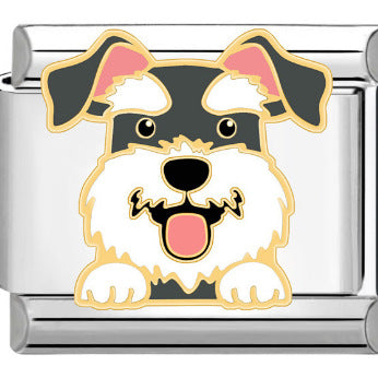 Wholesale Italian Charm Bracelet 9mm DIY Splicing Removable Dog Pet Stainless Steel Composable Bracelet