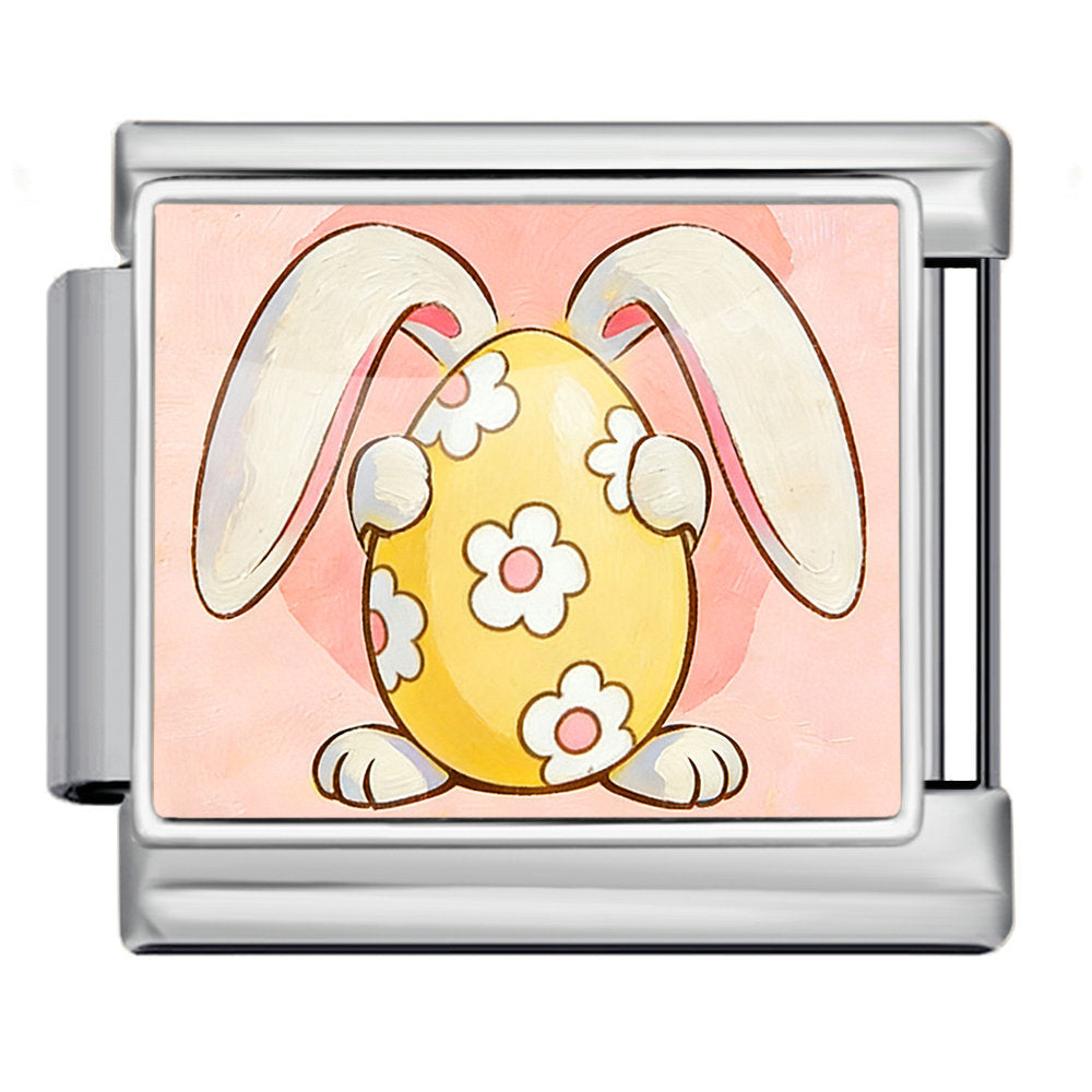 Wholesale Easter Egg Design Stainless Steel Bracelet,  Fashion Accessory for Boutique Resale
