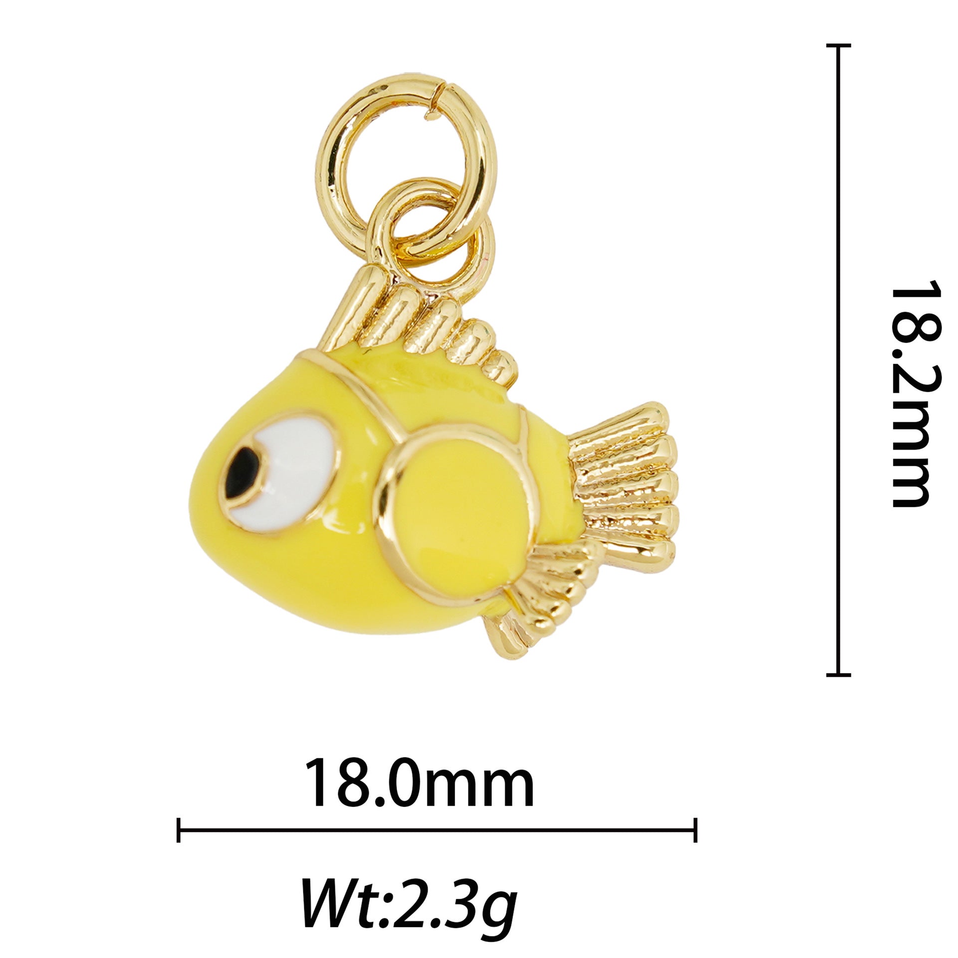 Wholesale 10pcs Electroplated Ladies 18k Necklace Decorations Pendant