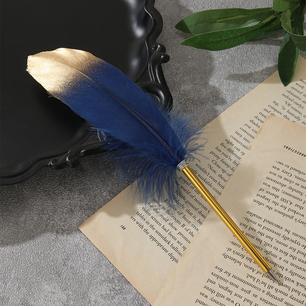 Wholesale Exquisite Feather Ballpoint Pen