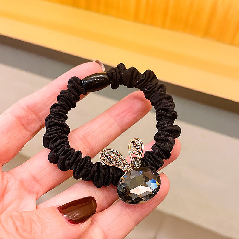 Wholesale Alloy Rhinestone Hair Scrunchies ACC-HS-Huidi026