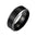 Wholesale  Men's  Electroplated Black Combination Stainless Steel Ring
