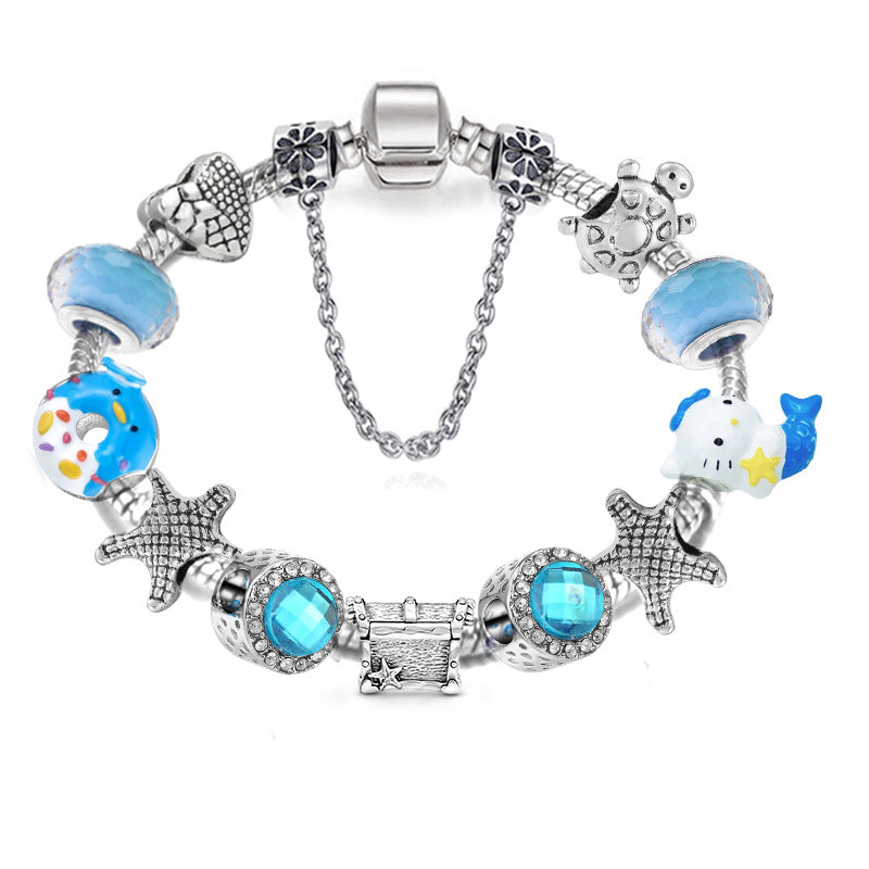 Wholesale sy Cat Mermaid Bracelet,  Alloy Electroplated Fashion Accessory for Gift
