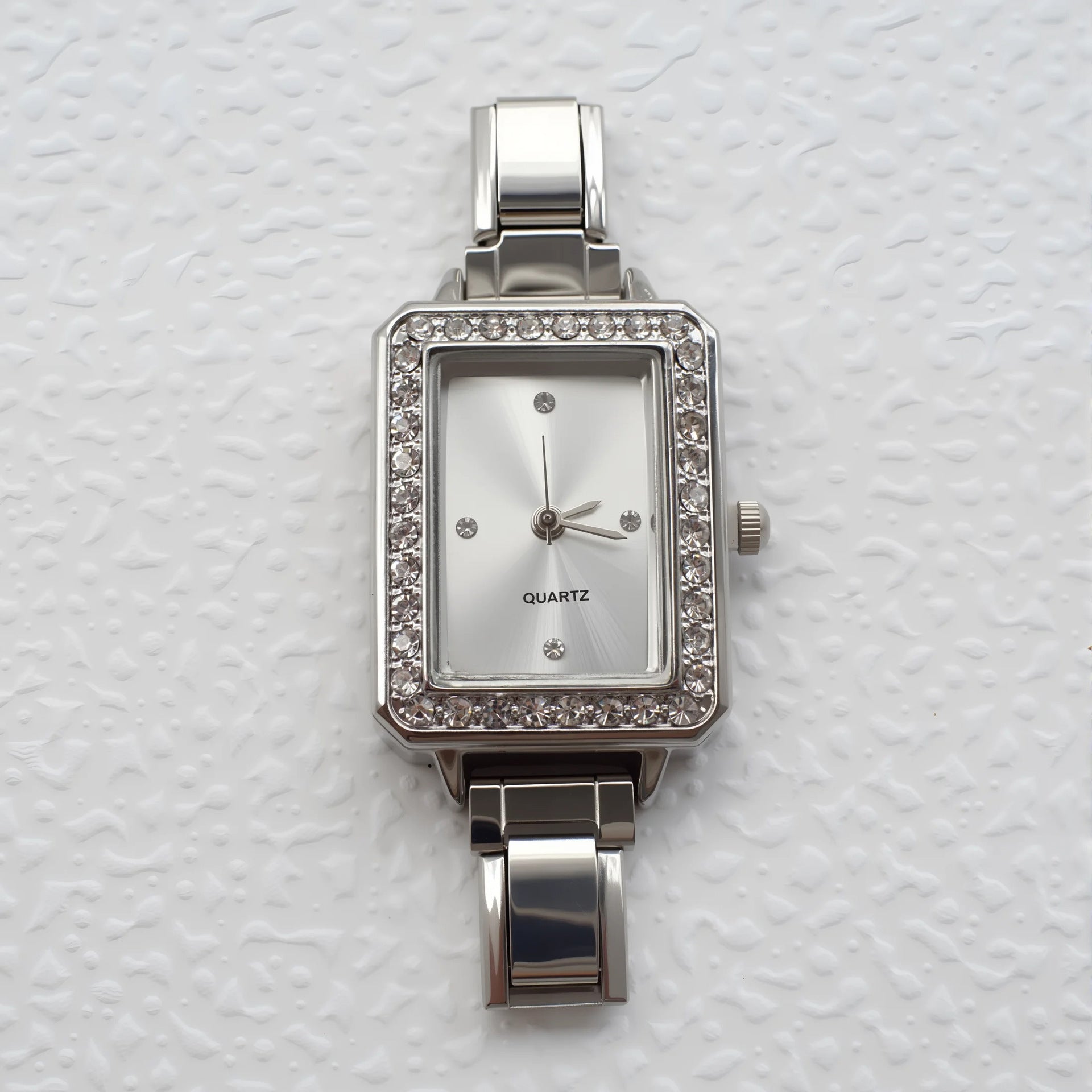 Wholesale Italian Charm Watches Multifunctional Casual DIY gold Module Splicing Diamond Pendant Stainless Steel Watch