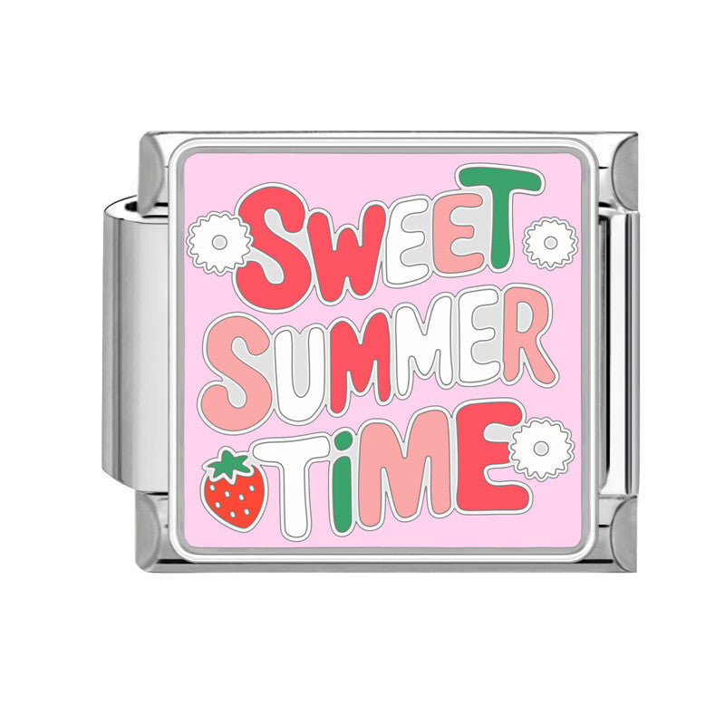 Wholesale 9mm Italian Charm Starter Bracelets DIY Lettere' mo' y Stainless Steel Composable Bracelet