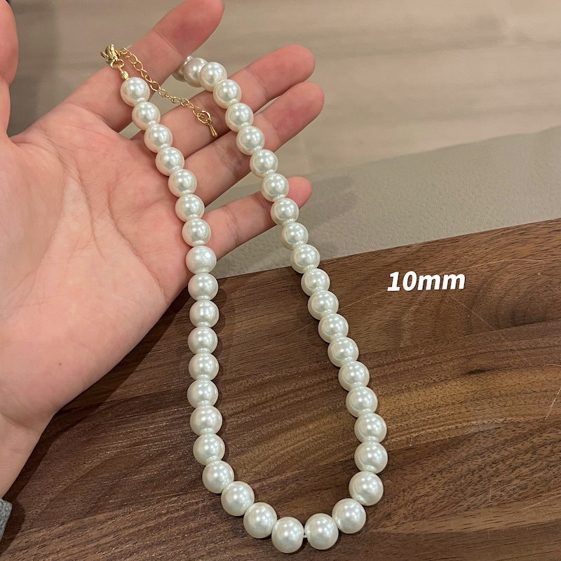 Wholesale Pearl Necklace Light Luxury Clavicle Chain