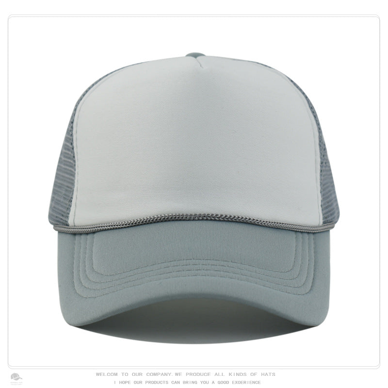 Wholesale Sponge plate printed embroidered rope men' s baseball cap Hat
