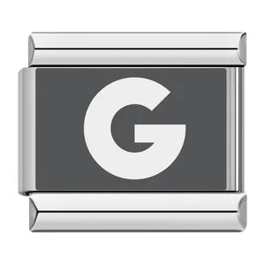 Wholesale Italian Charm Bracelet 9mm DIY Splicing Removable English Letters Stainless Steel Composable Bracelet