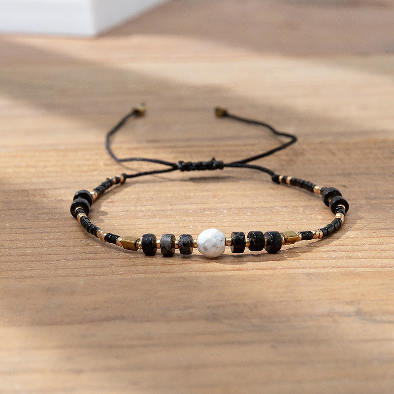 Wholesale Bohemian lucky stone bracelet
