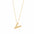 Wholesale Chubby Letter Pendant Clavicle Chain  Necklace