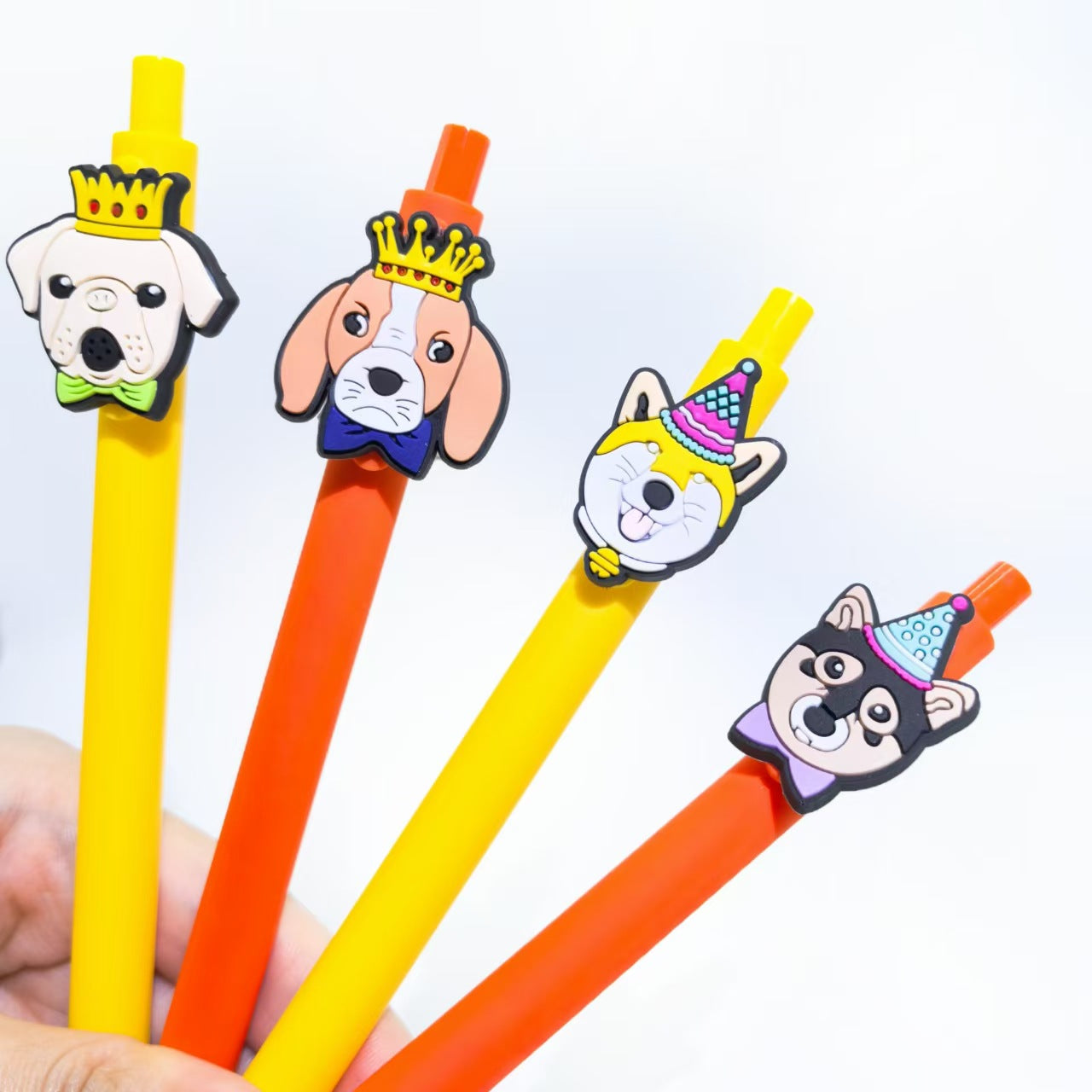 Wholesale  Cartoon Cute Dog Style Gel Pen Ballpoint Pen
