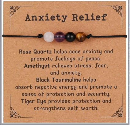 Wholesale  Fashion Bracelet Wax Beaded Hand Rope Five Beads Combination  Bracelet