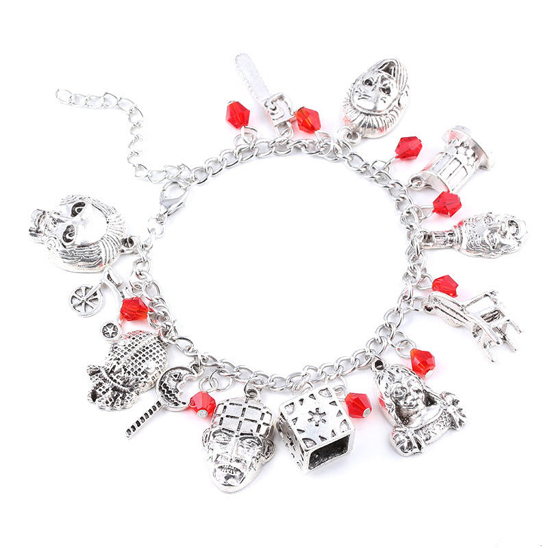 Wholesale Halloween Horror Clown Chainsaw Bracelet ACC-BT-MuMing004