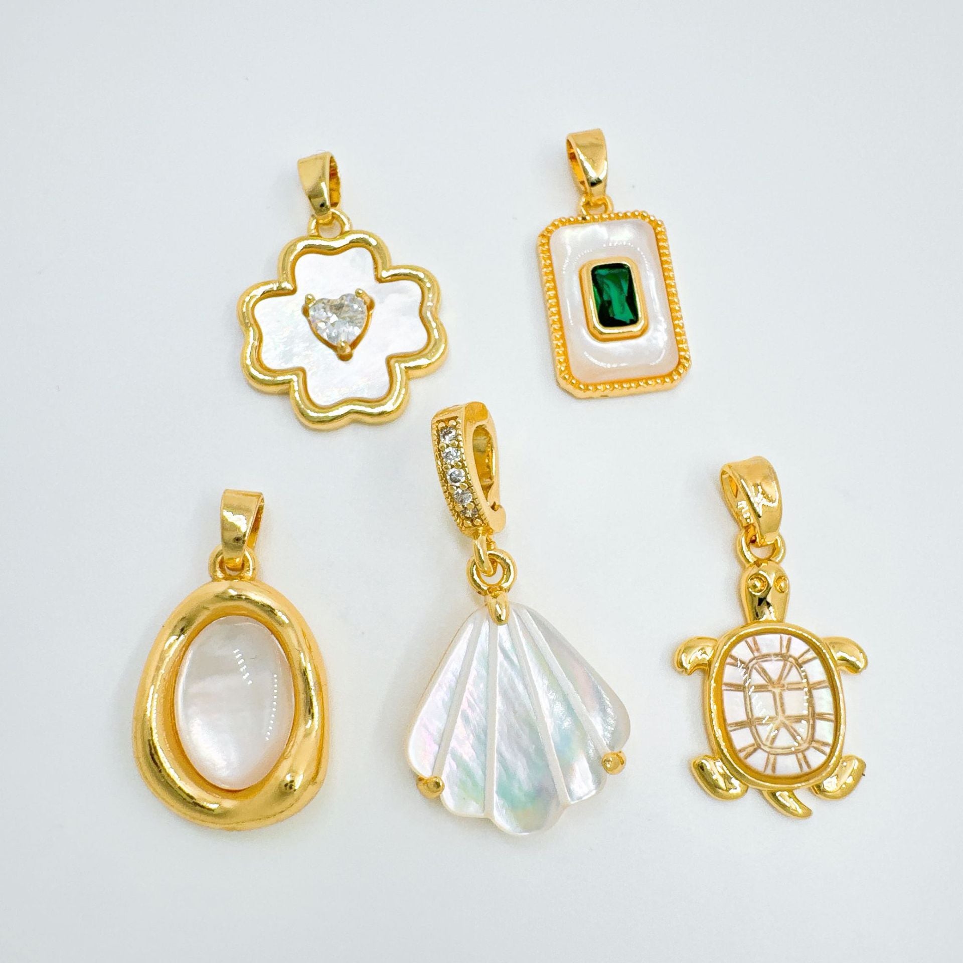 Wholesale Sweet Cool Wind Abalone Shell Turtle Shell Pendant Necklace