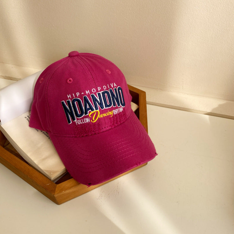 Wholesale Children's alphabet embroidered baseball cap