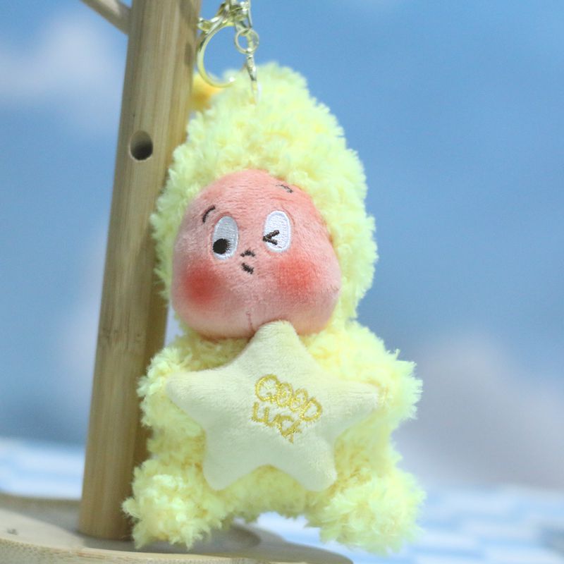 Wholesale Cute Bubble Mate Star Pendant Keychains