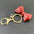 Wholesale Color Bow Pendant Keychain