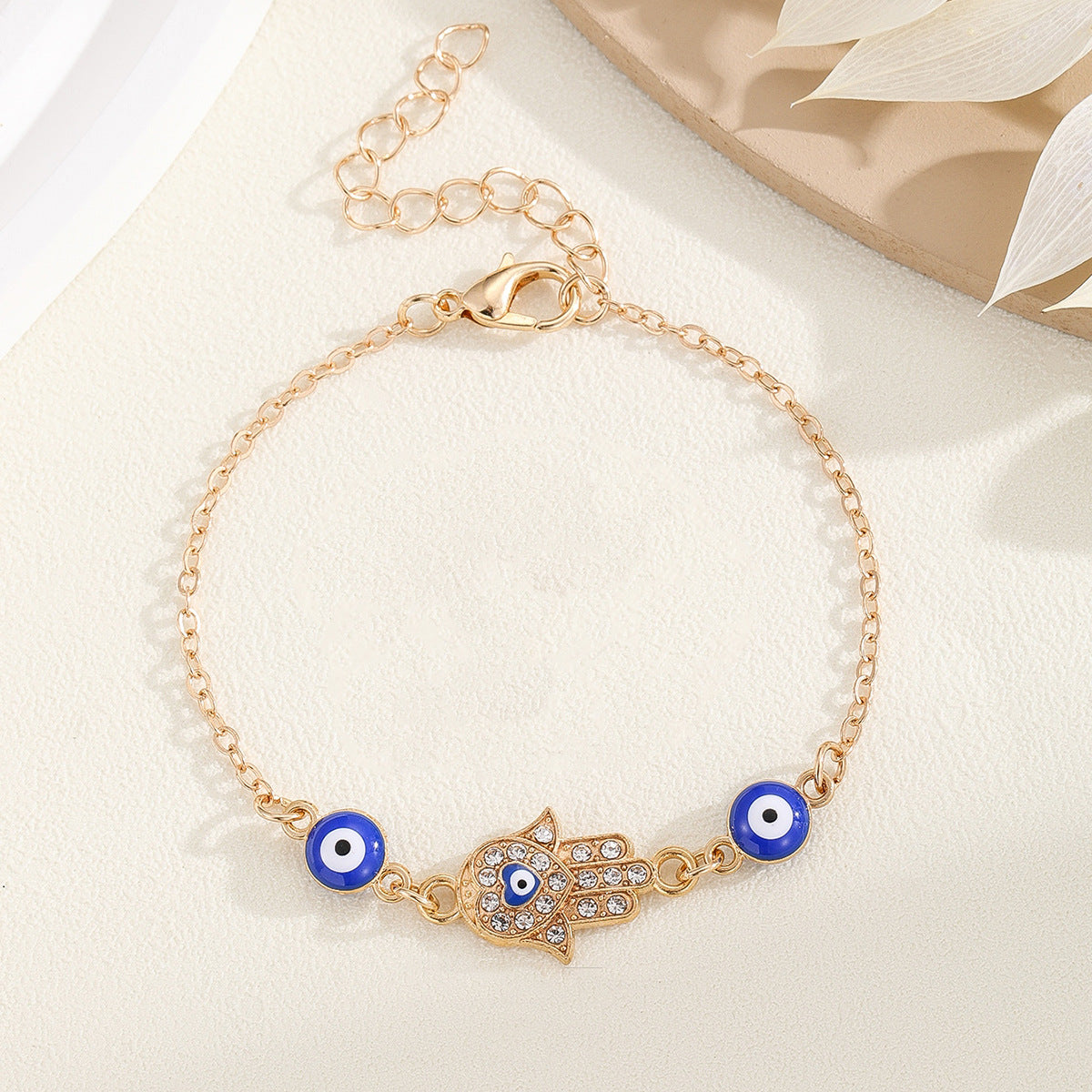 Wholesale  Devil's Eye Diamond Eye Love Bracelet