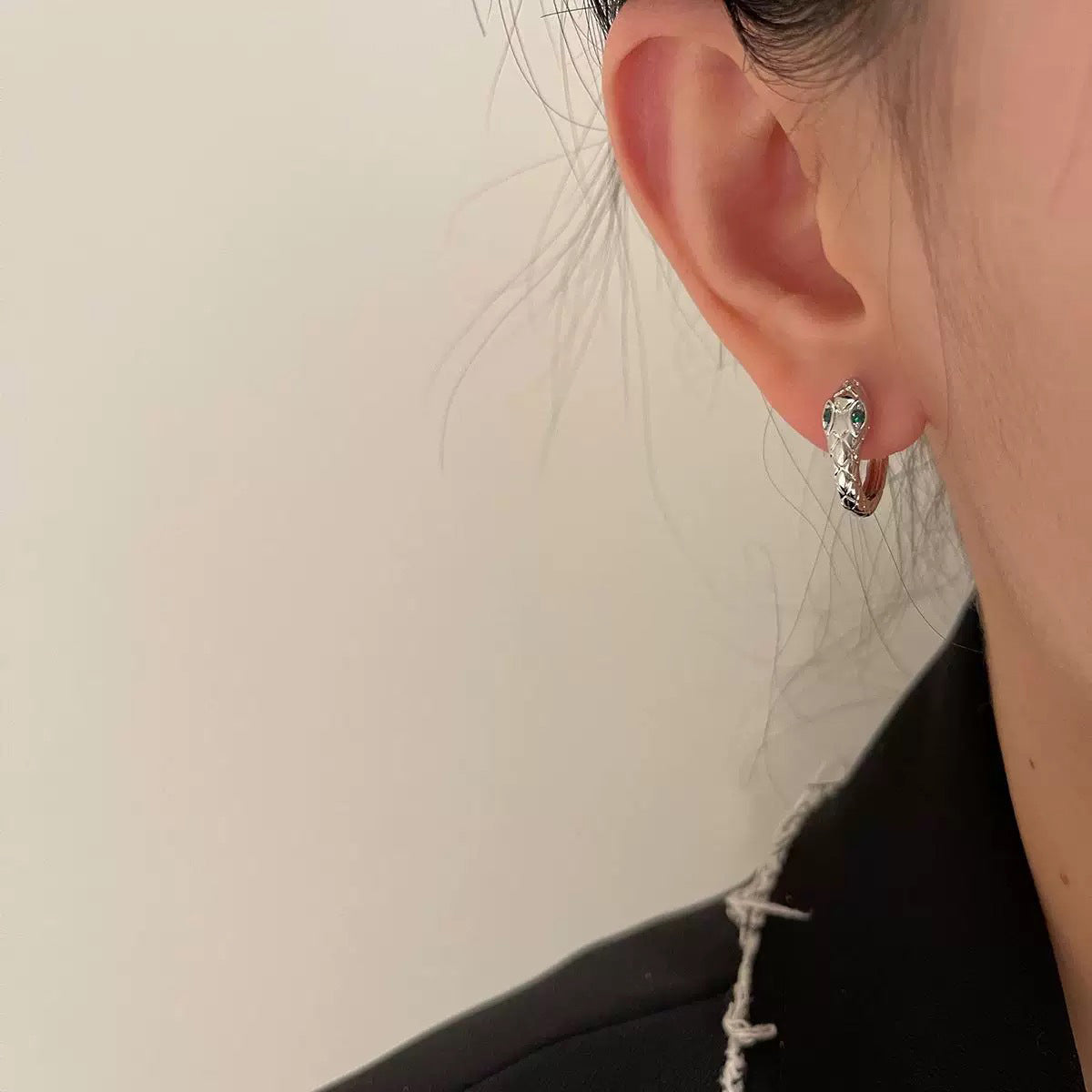 Wholesale S925 Silver Spirit Serpentine Earrings