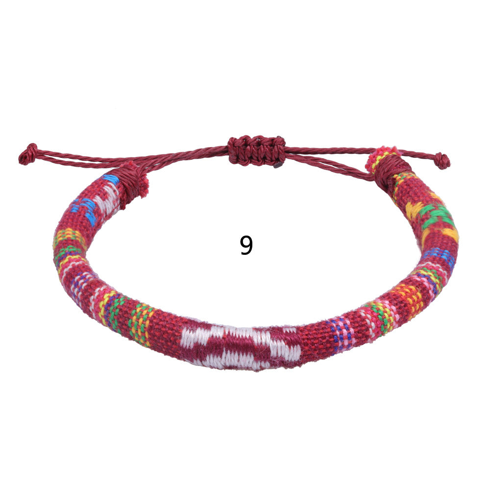 Wholesale Bohemian Ethnic Style Handmade Woven Bracelet