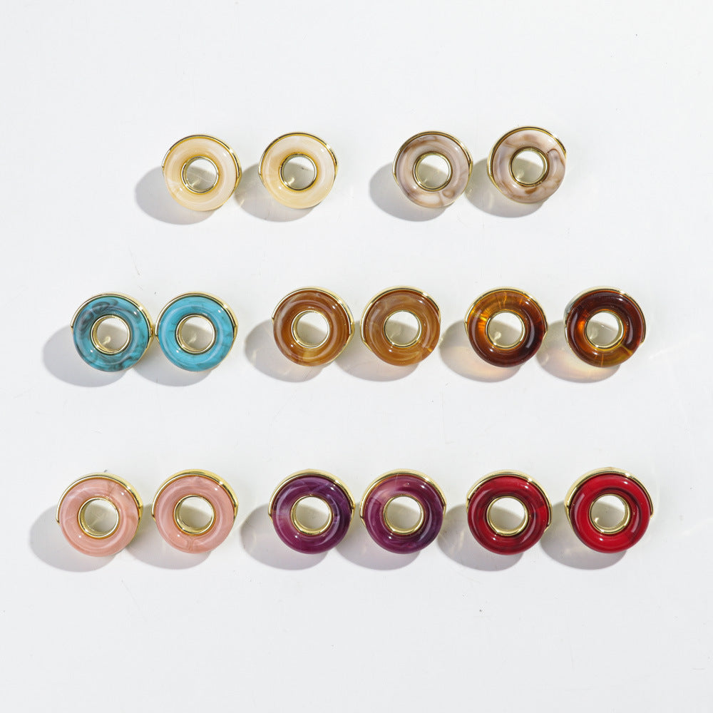 Wholesale Luxury Geometric Irregular Earrings