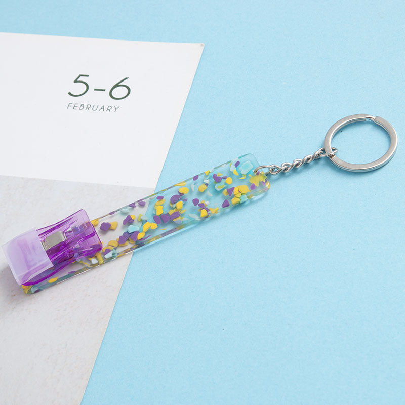 Wholesale ATM Contactless Card Reader Long Nail Card Reader Fur Ball Keychain ACC-KC-JinHao002