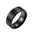 Wholesale  Men's  Electroplated Black Combination Stainless Steel Ring