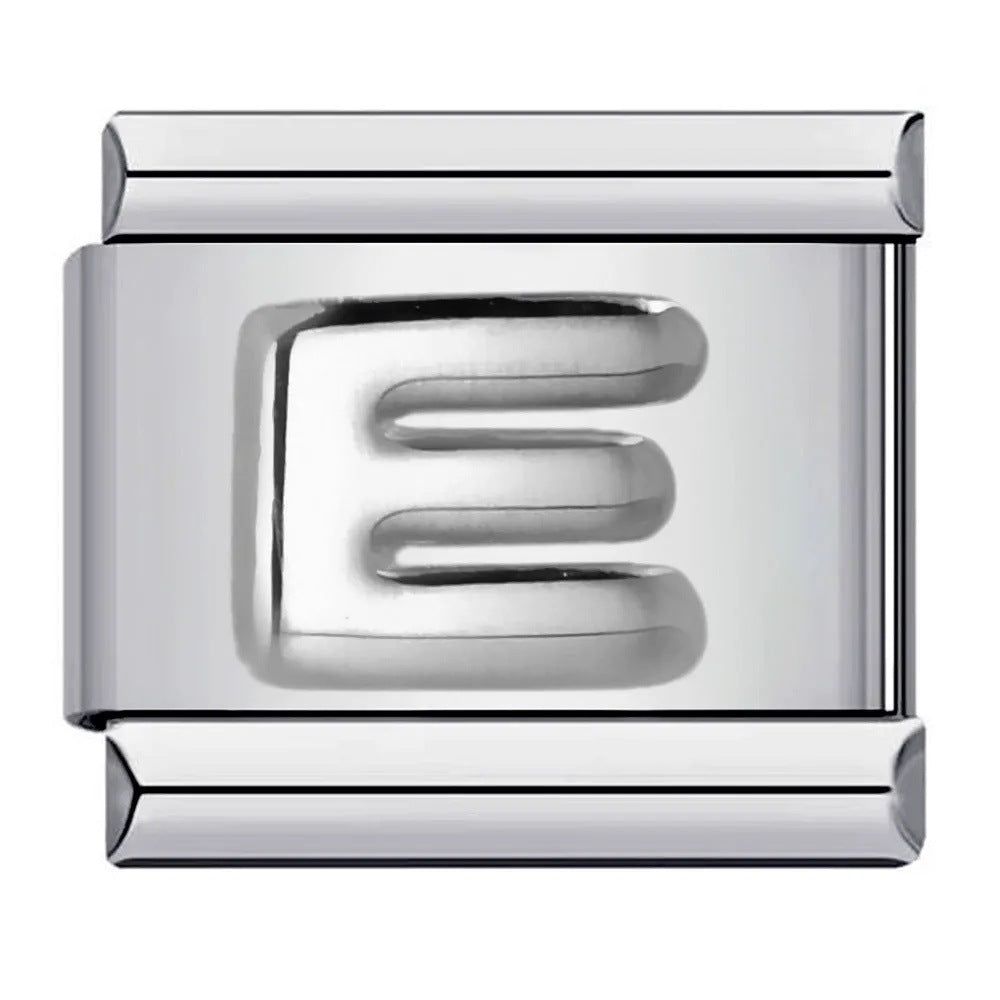 Wholesale Italian Charm Bracelet 9mm DIY punk Creative Stainless Steel Composable Bracelet