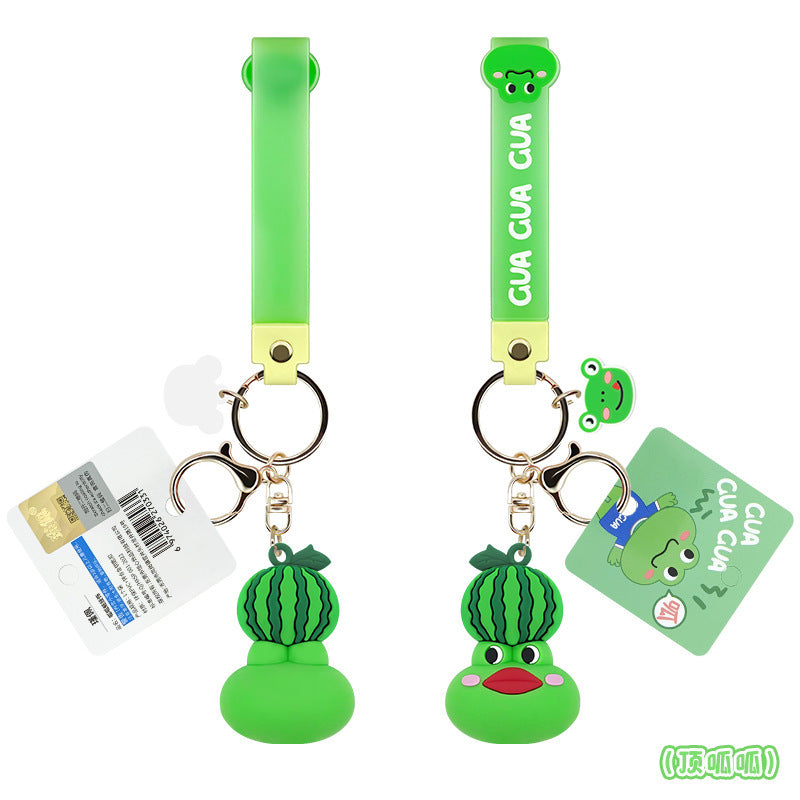 Wholesale Little Frog Cartoon PVC Keychains ACC-KC-Chaow001