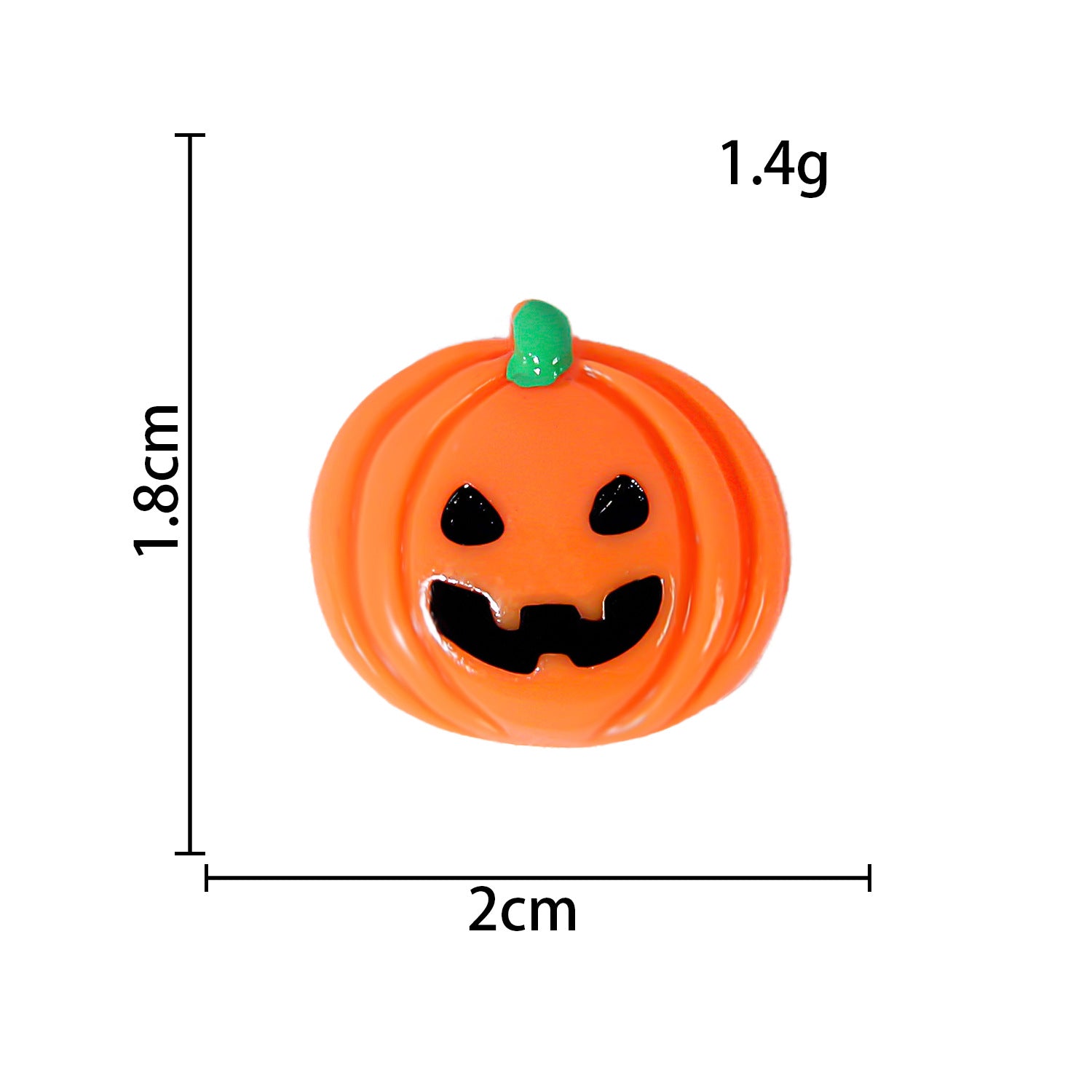 Wholesale  Spooky Pumpkin Resin DIY Craft Accessories Mixed Batch for Party